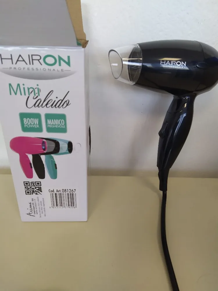 Mini seche cheveux caleido 800w