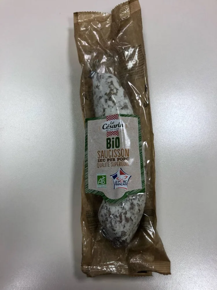 Saucisson sec bio