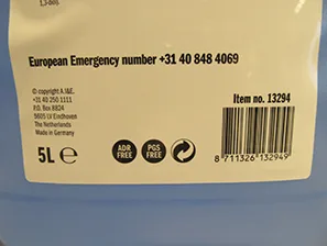 Car windscreen washing fluid