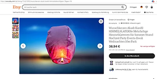 Sky lantern