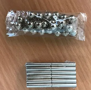 Magnet building set