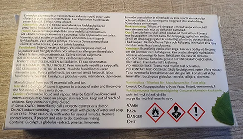 Essential oil