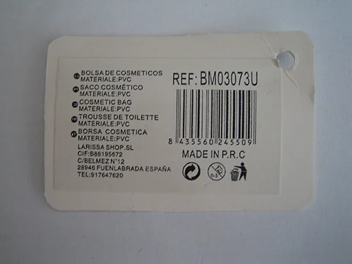 Cosmetic bag