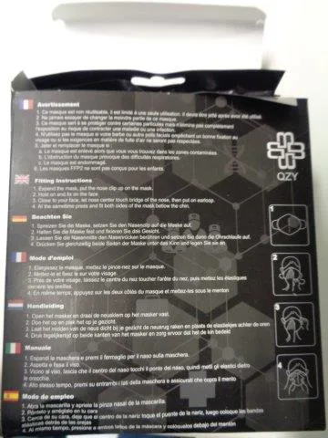 Particle filter mask