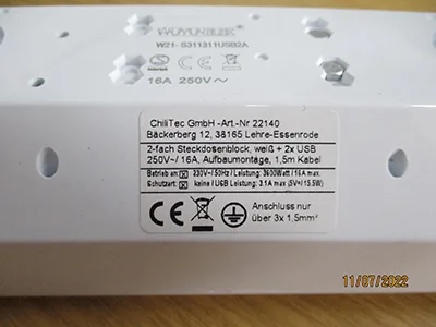 Multiplug socket