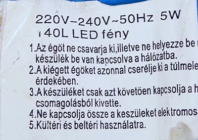 Lighting chain