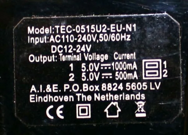 USB charger