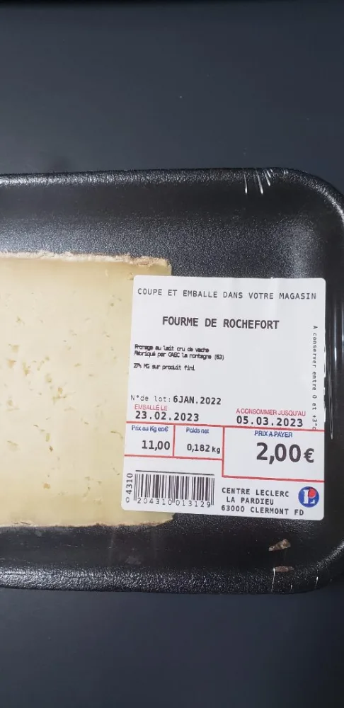 Fourme de rochefort