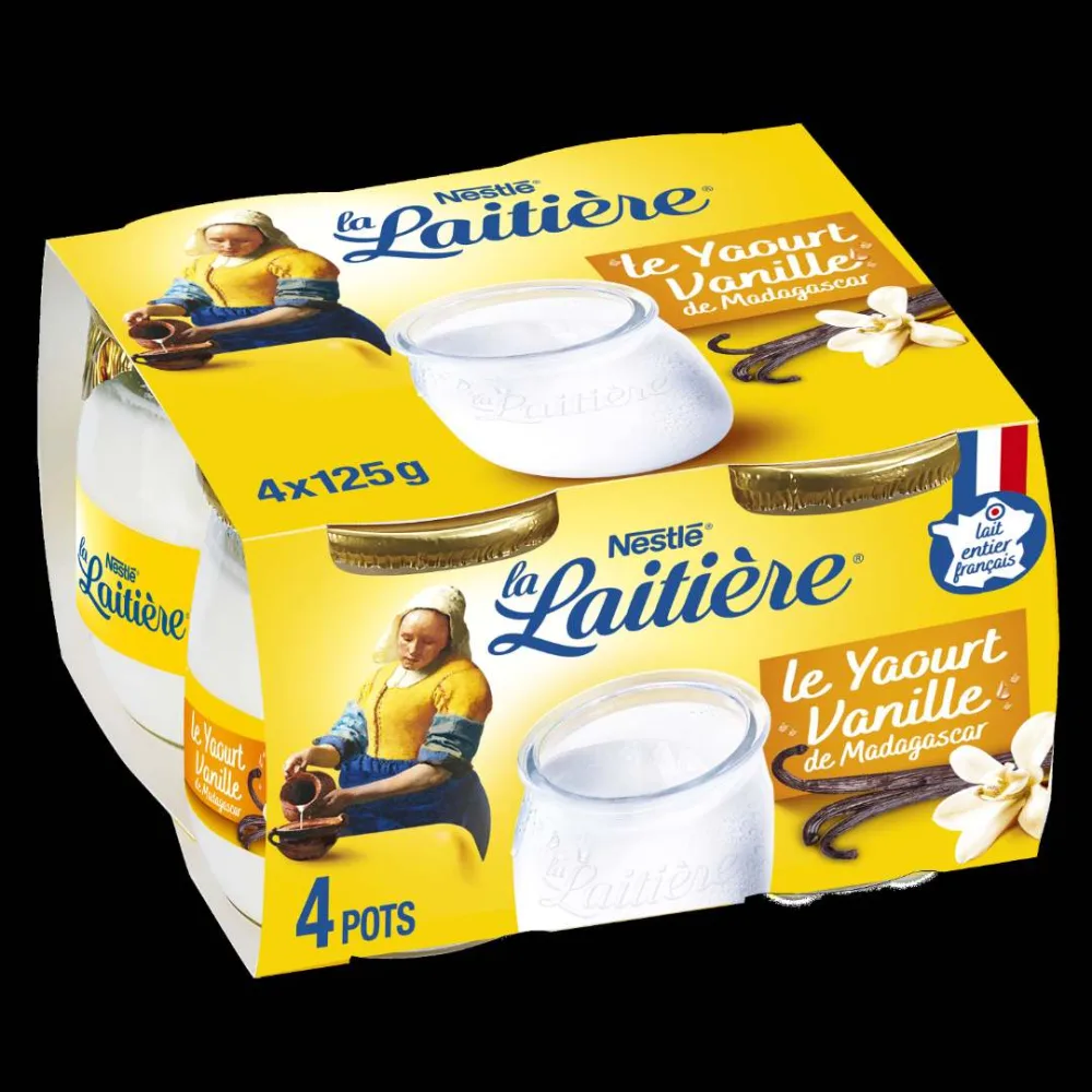 Yaourt a la vanille