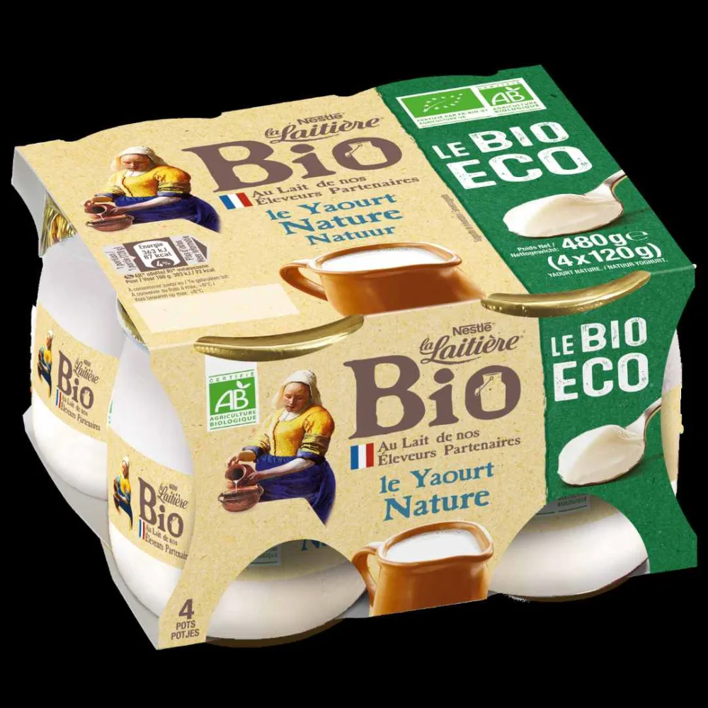 Yaourt bio eco 4x120g