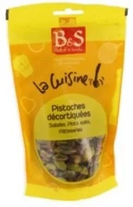 Pistache decortiquee 100gr bs et pistache decortiquee 250gr bs