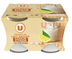 Yaourts pot verre