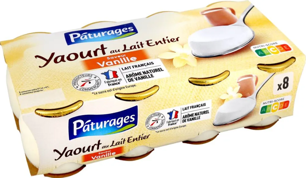 Yaourts pot verre