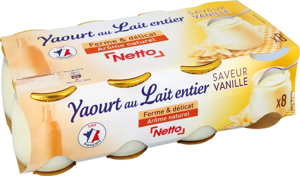 Yaourts pot verre