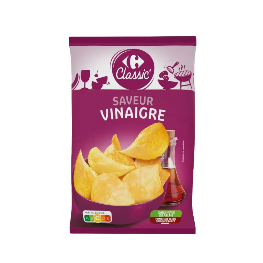 Chips saveur vinaigre