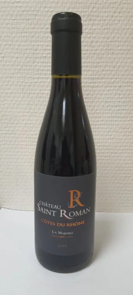 Côtes-du-rhône rouge 2019 château saint roman 375 ml