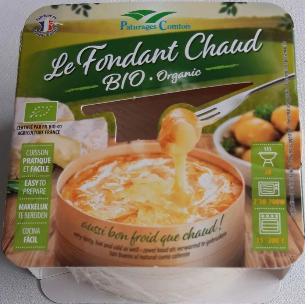 Fondant chaud bio
