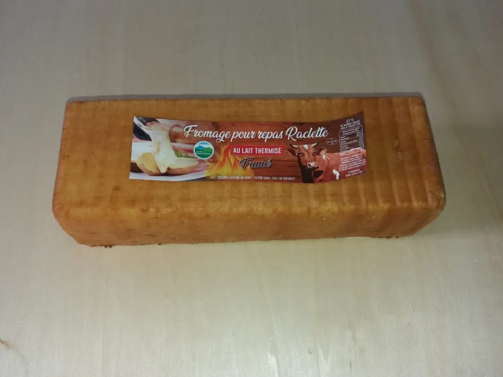 Fromage pour repas raclette 2kg au lait de vache thermisé