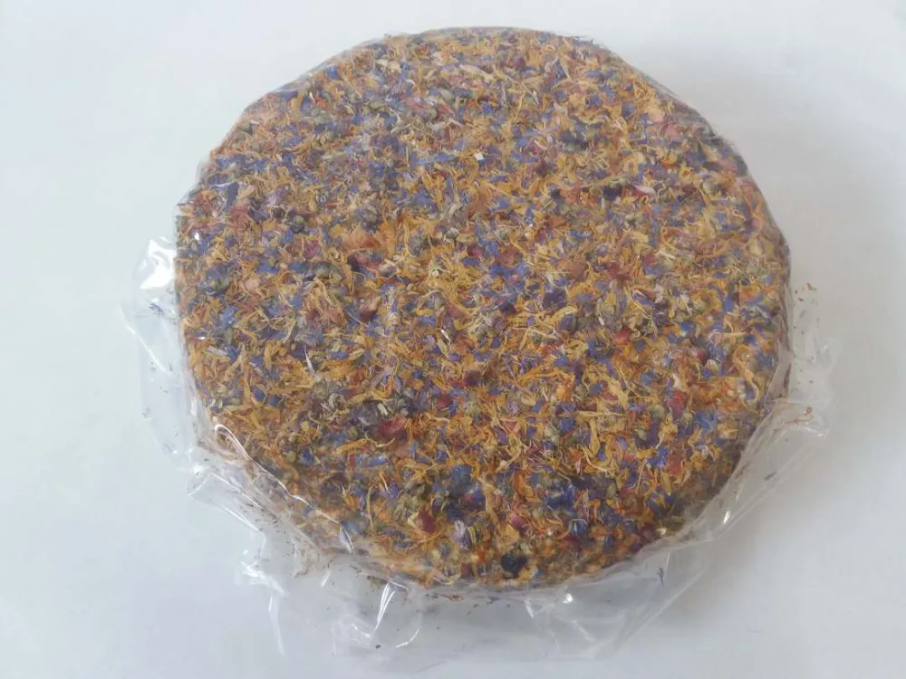 Tomme aux fleurs au lait de vache thermisé