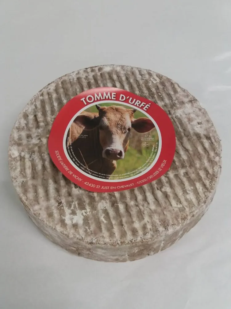 Tomme d'urfe au lait de vache thermisé