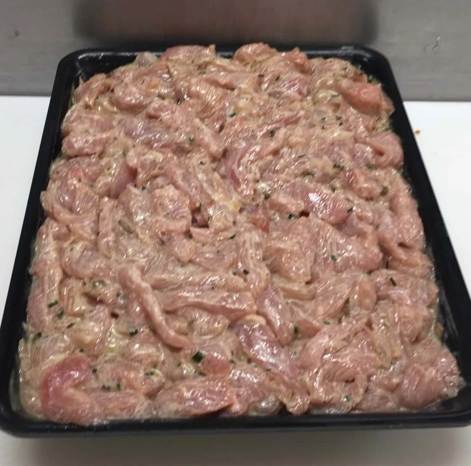 Emincé de dinde marinade girolle