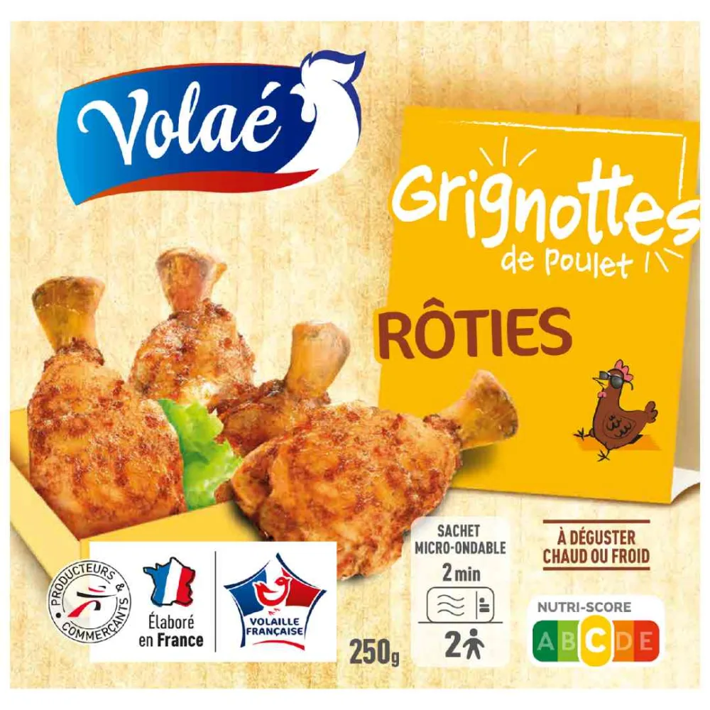Grignottes de poulet rôties