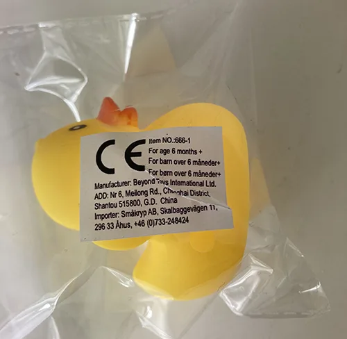 Plastic duck