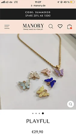 Chain with pendant
