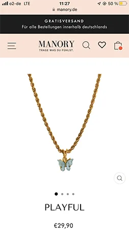 Chain with pendant