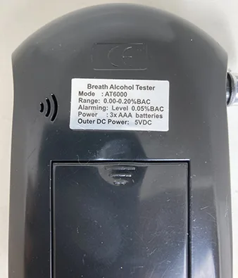 Breath alcohol tester AT6000