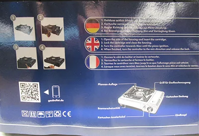 Portable gas stove