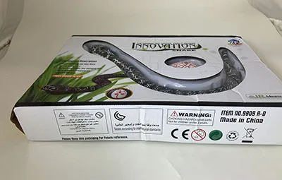 Radio-controlled snake toy