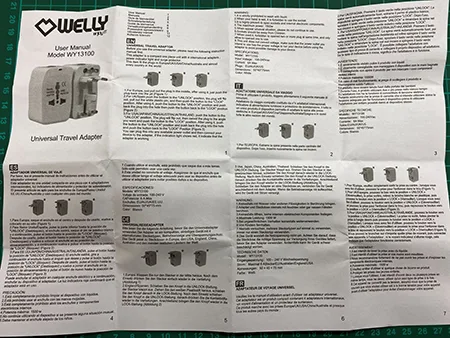 Travel adaptor
