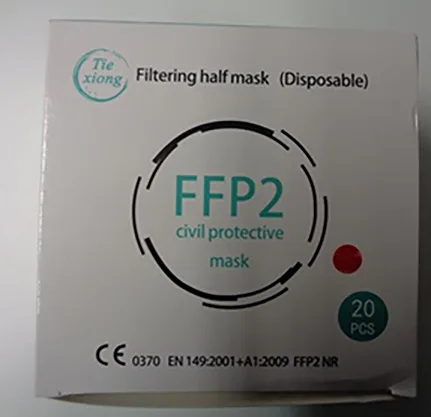 Particle filter mask