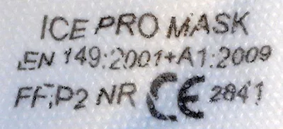 Particle filter mask