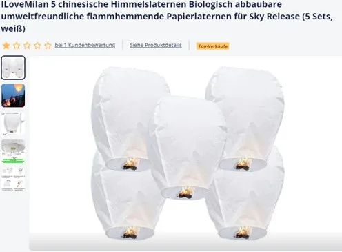 Sky lantern