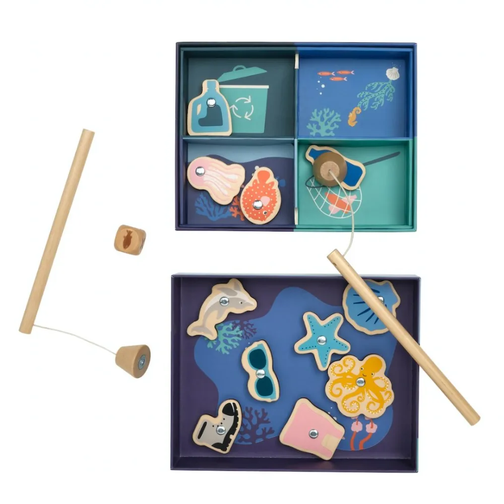 Ikea - blåvingad jeu de pêche multicolore
