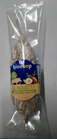 Saucisson sec noisette biocoop clean label 200 bef