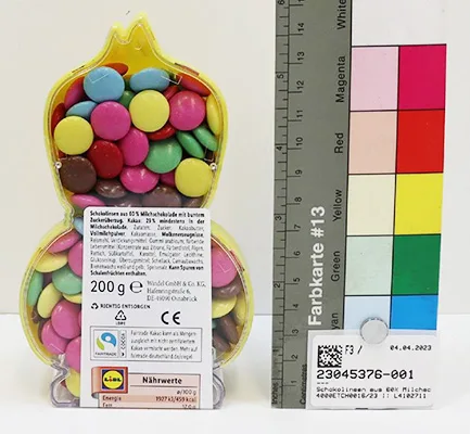 Plastic duck toy
