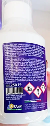 Laundry hygiene and fragrance liquid