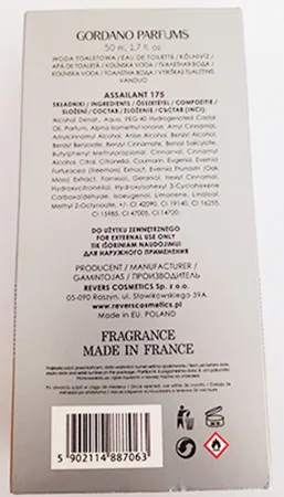 Eau de toilette