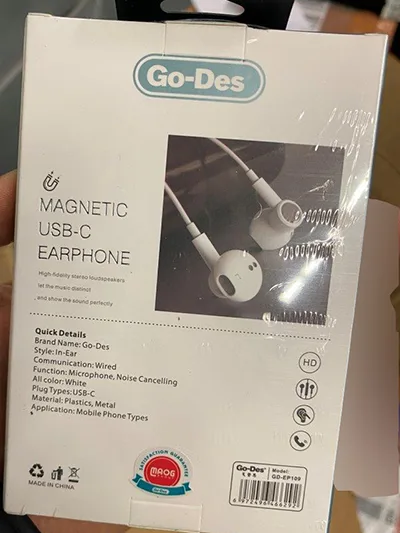 USB earphone