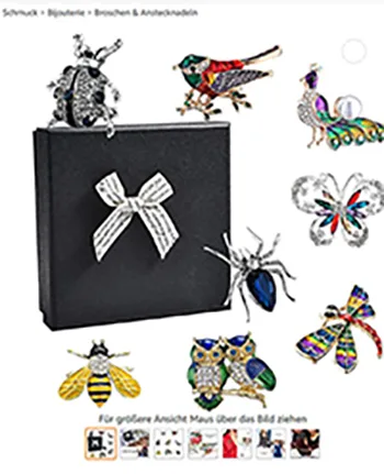 Brooches set
