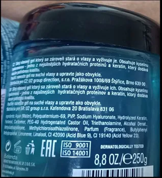 Hair gel