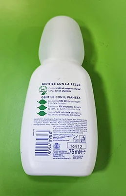 Spray deodorant