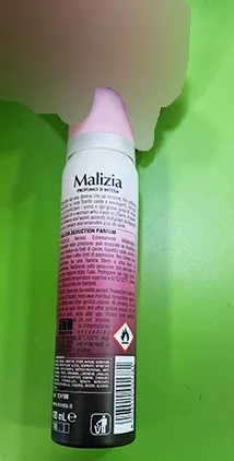 Deodorant spray