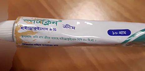 Skin ligthening cream