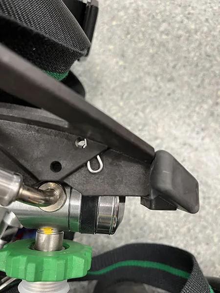 Compressed air breather