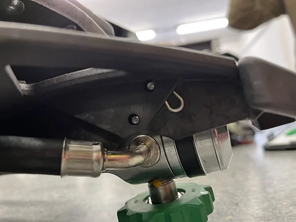 Compressed air breather