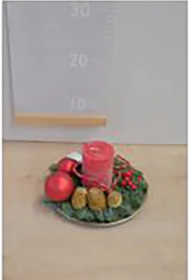 Wreath with candles